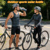 BPA Free Innovation 680ml/1000ml Double Wall Stainless Steel Thermos Flask Bottle Carbon Filter Water Bottle with Filter