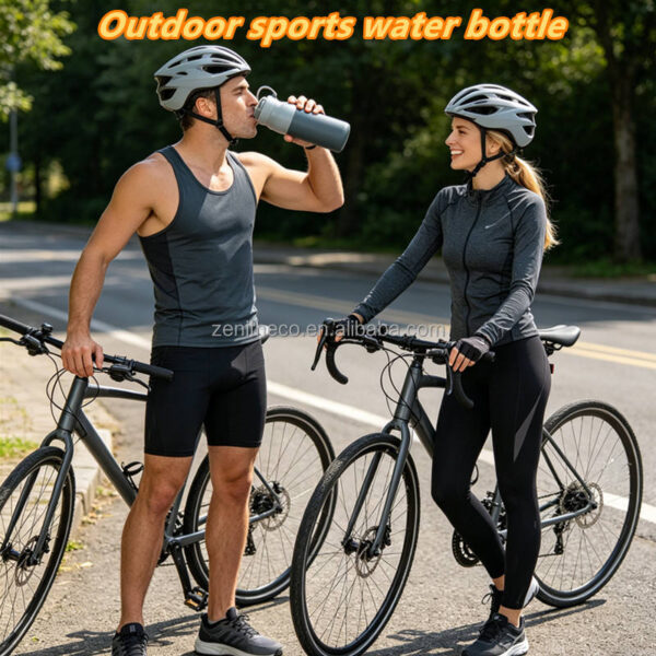 BPA Free Innovation 680ml/1000ml Double Wall Stainless Steel Thermos Flask Bottle Carbon Filter Water Bottle with Filter