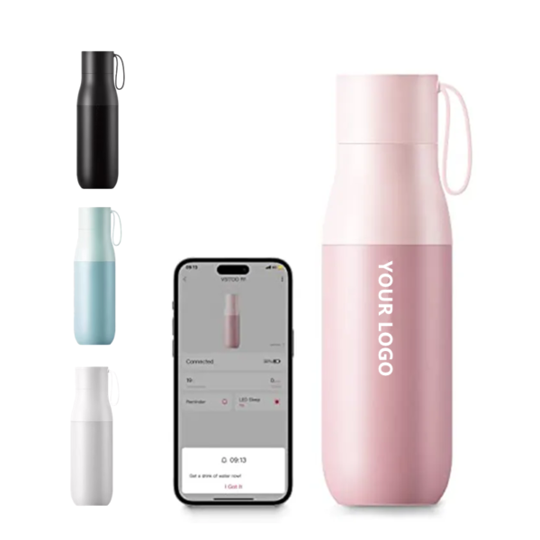 Insulated Stainless Steel Sports Water Flask App UV Self-Cleaning Electronic Smart Water Bottle with App Smart Coffee Mug Warmer