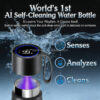 Insulated Stainless Steel Sports Water Flask App UV Self-Cleaning Electronic Smart Water Bottle with App Smart Coffee Mug Warmer