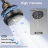 2026 High Output Shower Water Filter to Remove Chlorine Fluoride and Other Impurities Improves Skin Condition Protects Hair